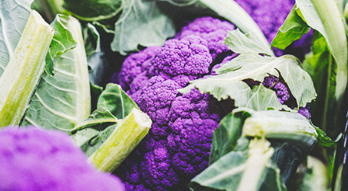 purple cauliflower